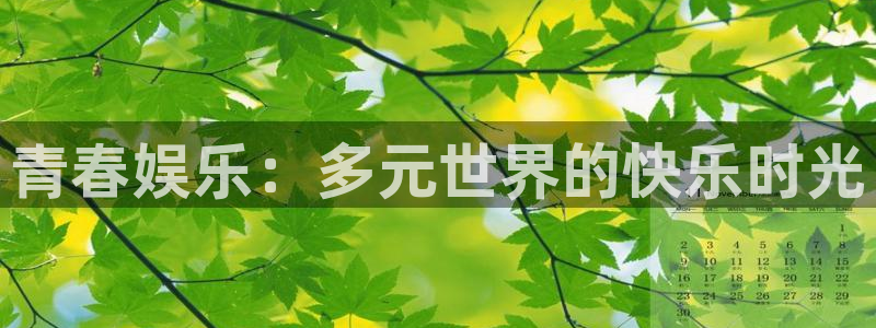 三牛娱乐：青春娱乐：多元世界的快乐时光